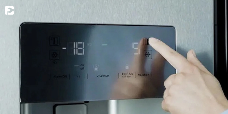 تنظیم نبودن دمای فریزر