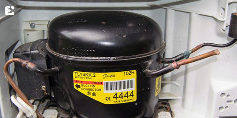 بررسی سلامت کمپرسور برای جلوگیری از روغن ریزی یخچال