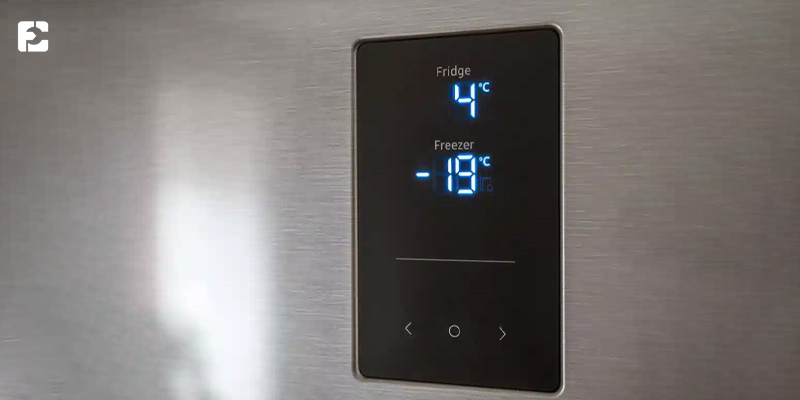 عدم تنظیم دمای فریزر