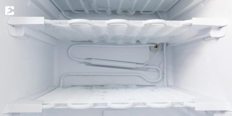 تمیز کردن برفک یخچال