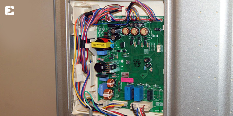 خرابی سنسور دما یا برد الکترونیکی