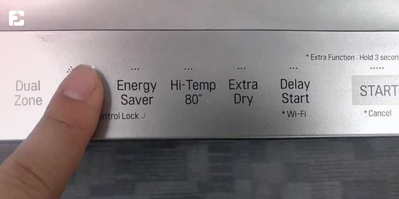 استفاده از گزینه Extra Dry برای خشک نشدن ظروف در ماشین ظرفشویی