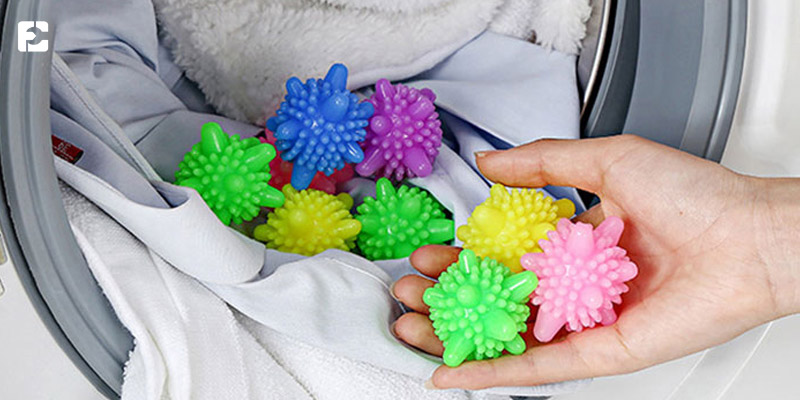 توپ شستشو برای جلوگیری از جمع شدن پرز در ماشین لباسشویی