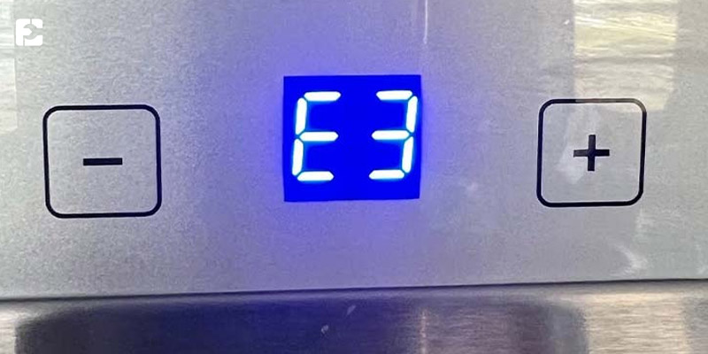 ارور یخچال برای فعال کردن قفل کودک یخچال