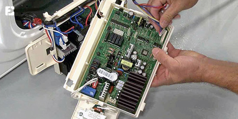 تاثیر اختلال در برد الکترونیکی بر کف کردن بیش از حد لباسشویی