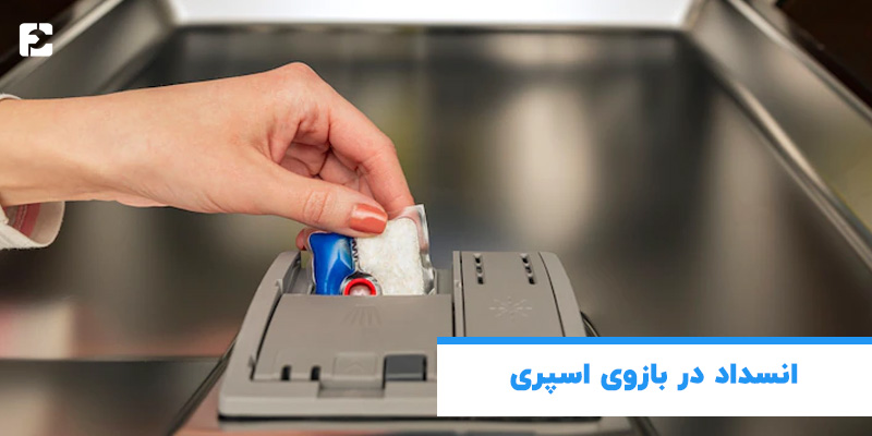 انسداد در بازوی اسپری