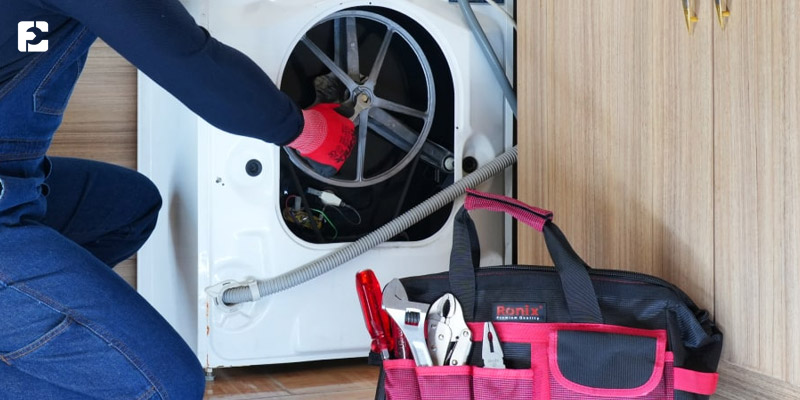 جلوگیری قفل نشدن درب ماشین لباسشویی با سرویس دوره ای