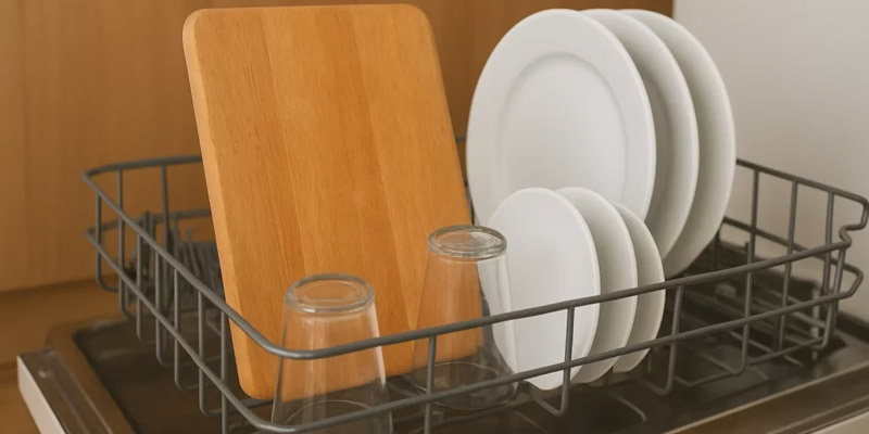 ظروف چوبی غیرقابل شستشو در ماشین ظرفشویی