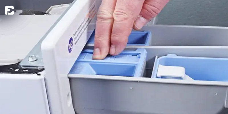 خارج کردن جاپودری ماشین لباسشویی