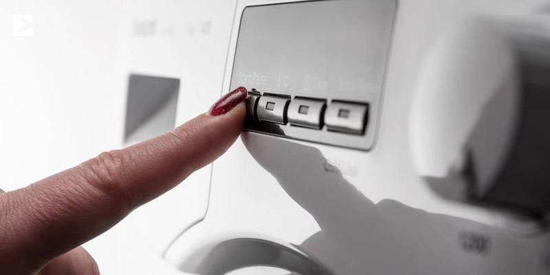 فعال بودن قفل کودک و باز نشدن درب ماشین ظرفشویی