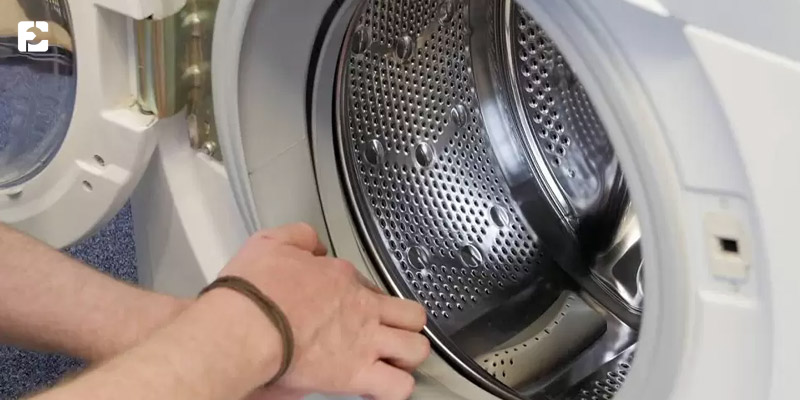 تعویض آب بندی ماشین لباسشویی برای نشتی آب
